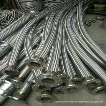 Asamblea de tubería de manguera de metal flexible trenzada de acero inoxidable 304